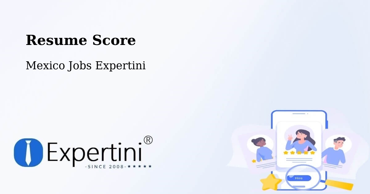 Resume Score & Job Description Match Tool – Tecama - Mexico Jobs Expertini